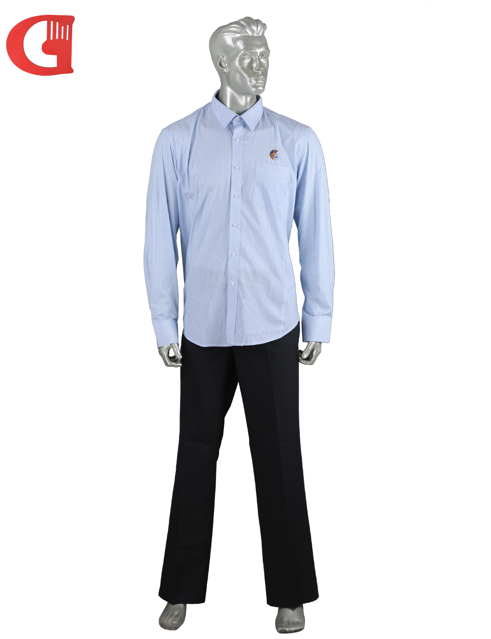 High Quality 100%Cotton Shirt  Comfortable Uniform Shirt